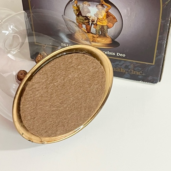 Fontanini Blown Glass Ornament Holy Family 56187 Nativity 1995 7" Tree Design - Picture 16 of 16